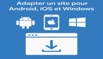 Site web installable : Android, iOS, Windows